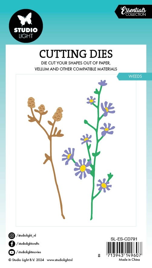 Studio Light Essentials Cutting Die-Nr. 791, Weeds