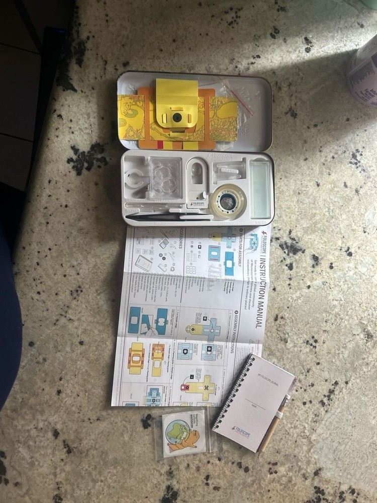 Foldscope Instruments Microscope Set In Original Box. Brand New Never Used