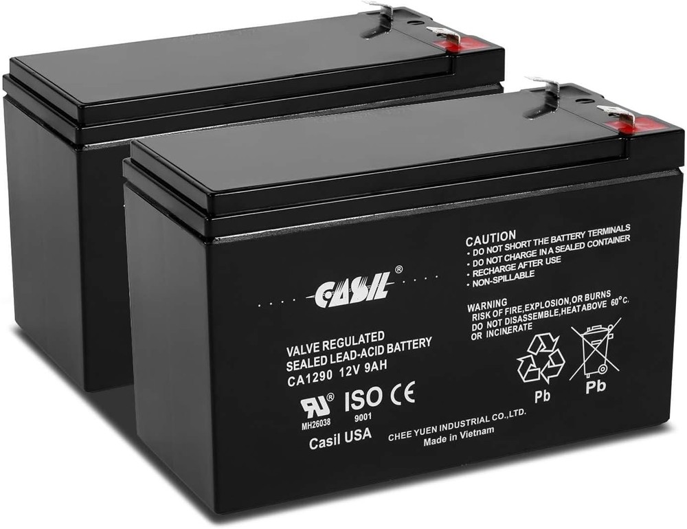 Replacement Batteries for Scooter 2 Pack