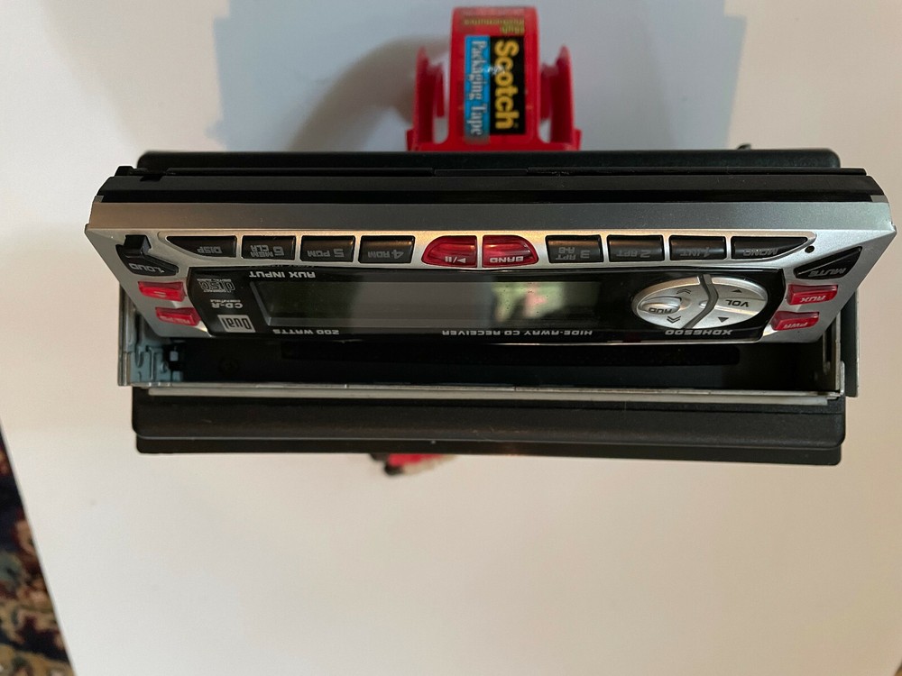 Dual Hide-Away 200 Watt CD Receiver XDH6500