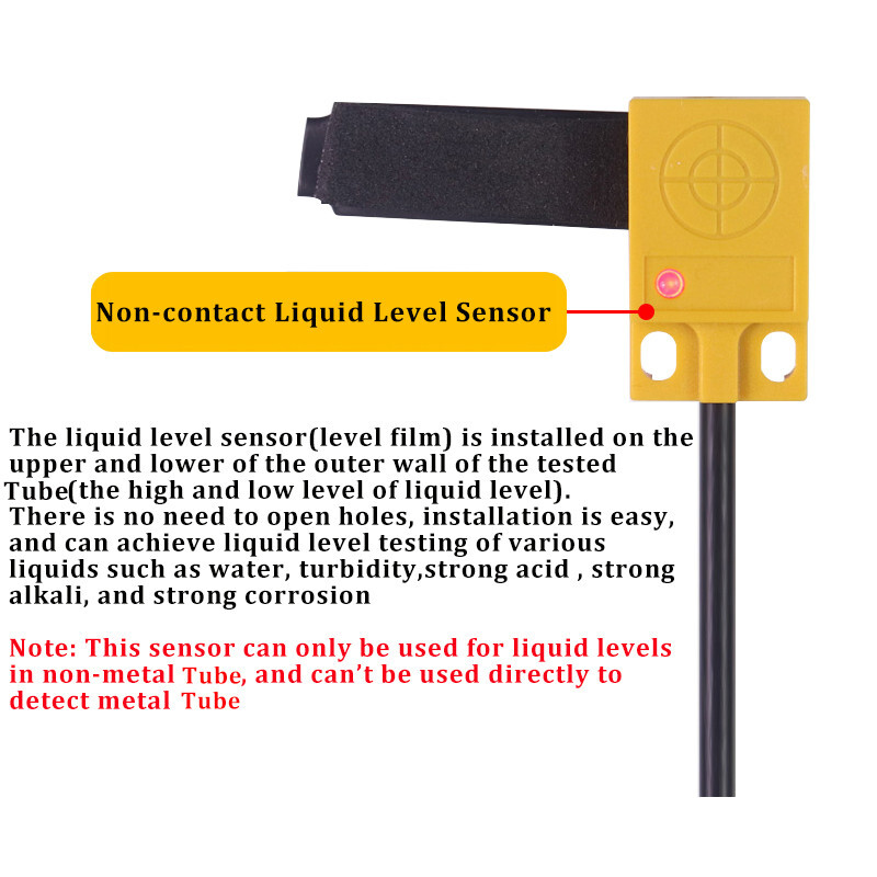 DC 5-30V Non-Contact Liquid Level Sensor Water Alarm Induction Switch Detector