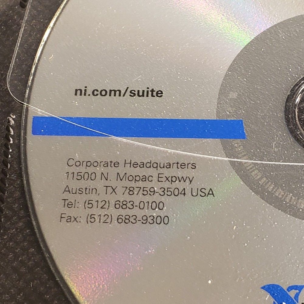 NI Developer Suite Fourth Quarter 2007 8.1.2 Measurement Studio Enterprise