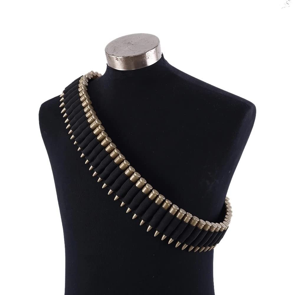 Adjustable Rifle Ammo Bandolier 50 Rounds 10/22/.22LR/.17HMR/.222/.223, 5.56mm