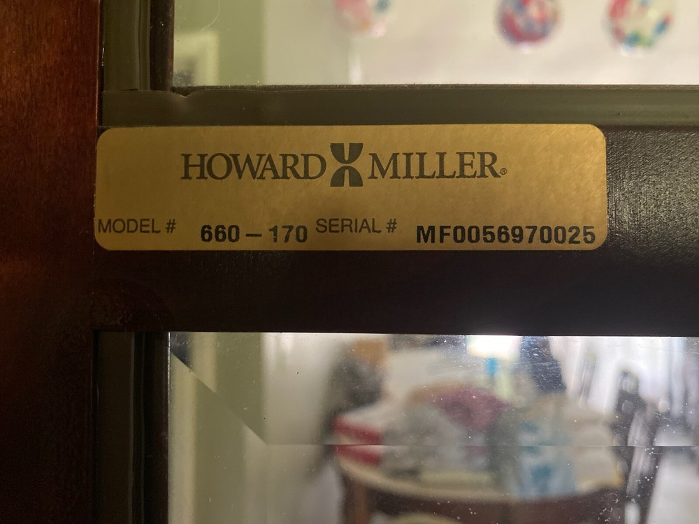 Howard Miller Grandfather clock LIMITED EDITION
