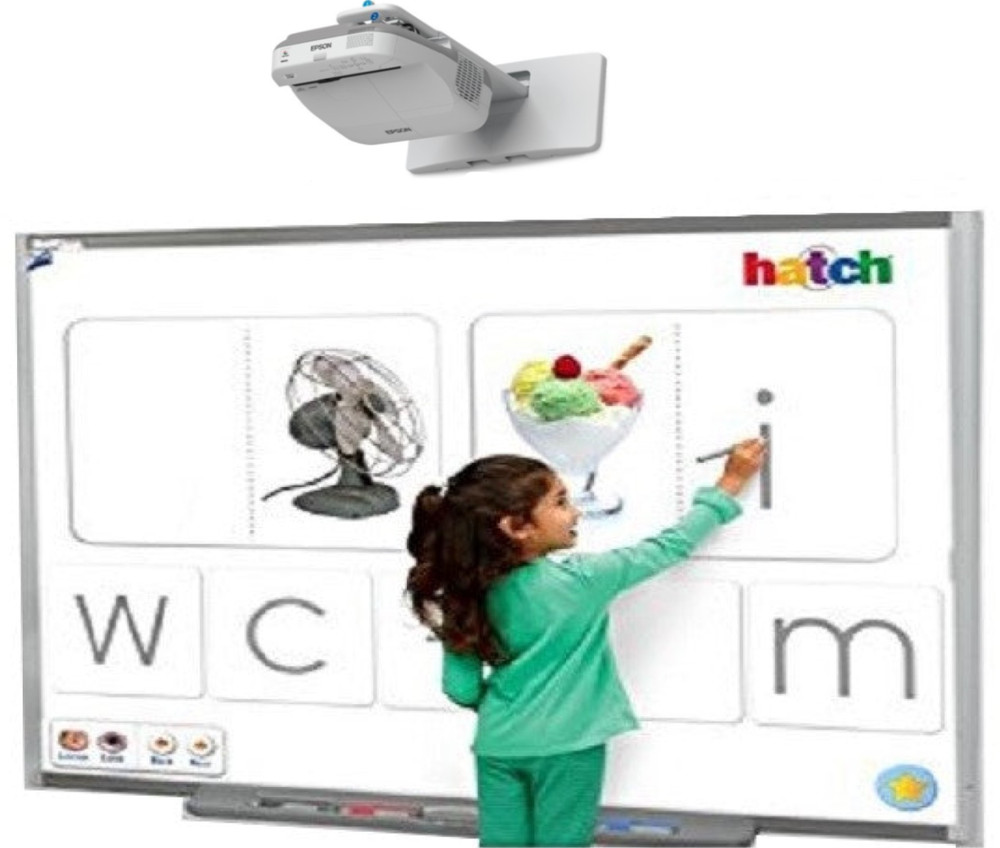 Smartboard SB685 Interactive Whiteboard (87".... 7 feet viewing angle)  (Refurb)