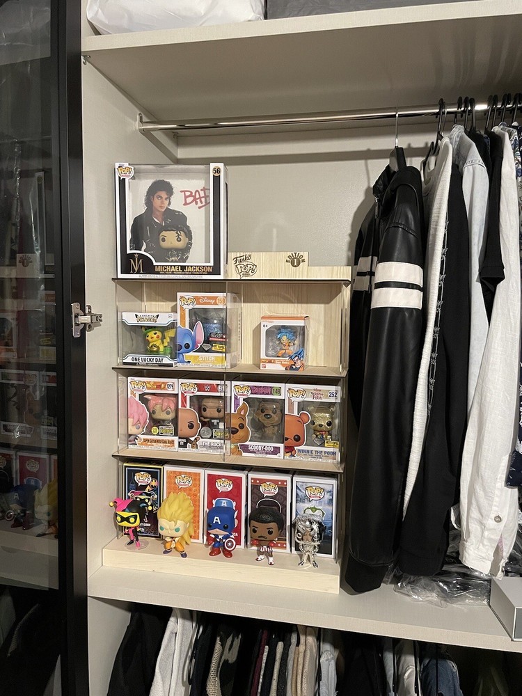 Funko Pop Card Box Dispenser Handmade Display Case Multipurpose Display Case Library