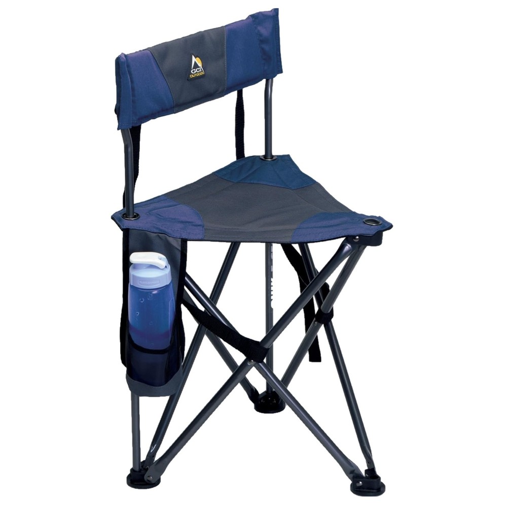 Packseat Portable Camping Stool - Midnight, Foldable & Lightweight Comfort