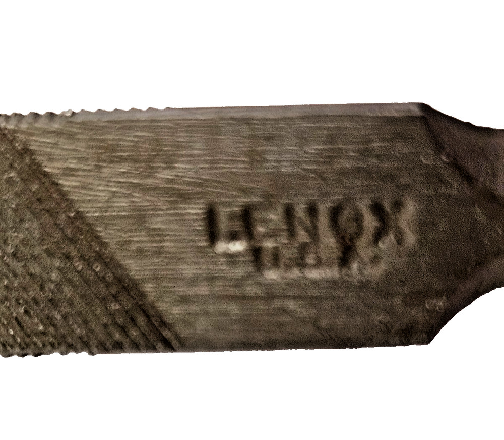 5" Slim Taper File Lenox Single Cut Triangular