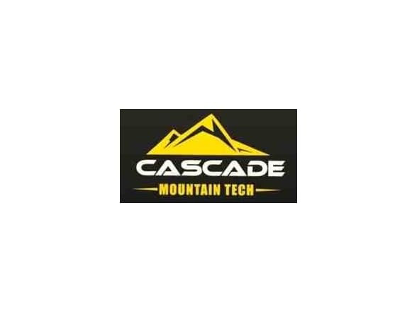 Cascade Mountain Tech Trekking Poles, Twist Blue EVA Adjustable Height