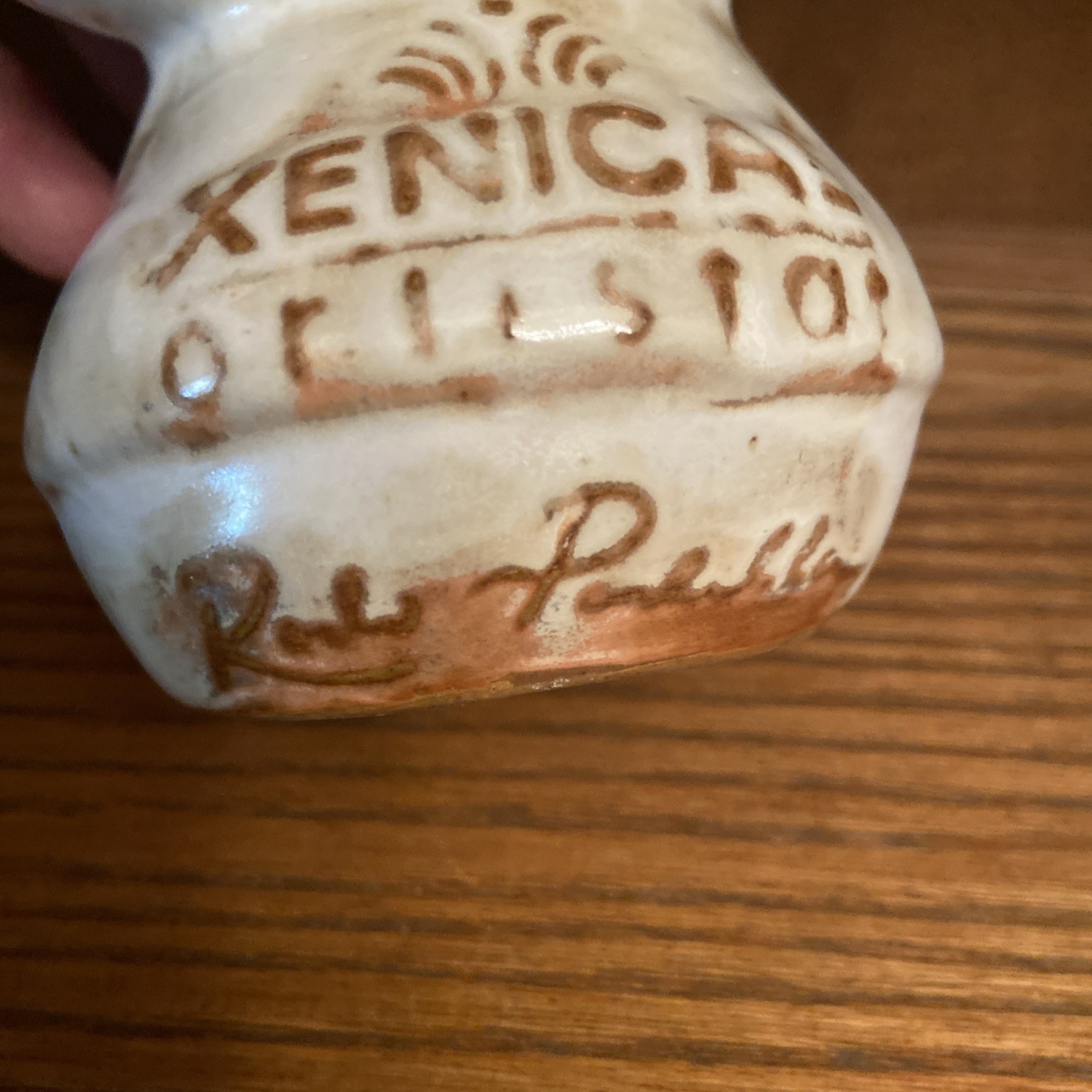 pharmaceutical drug rep collectibles ROCHE Clay Figurine 4.5”