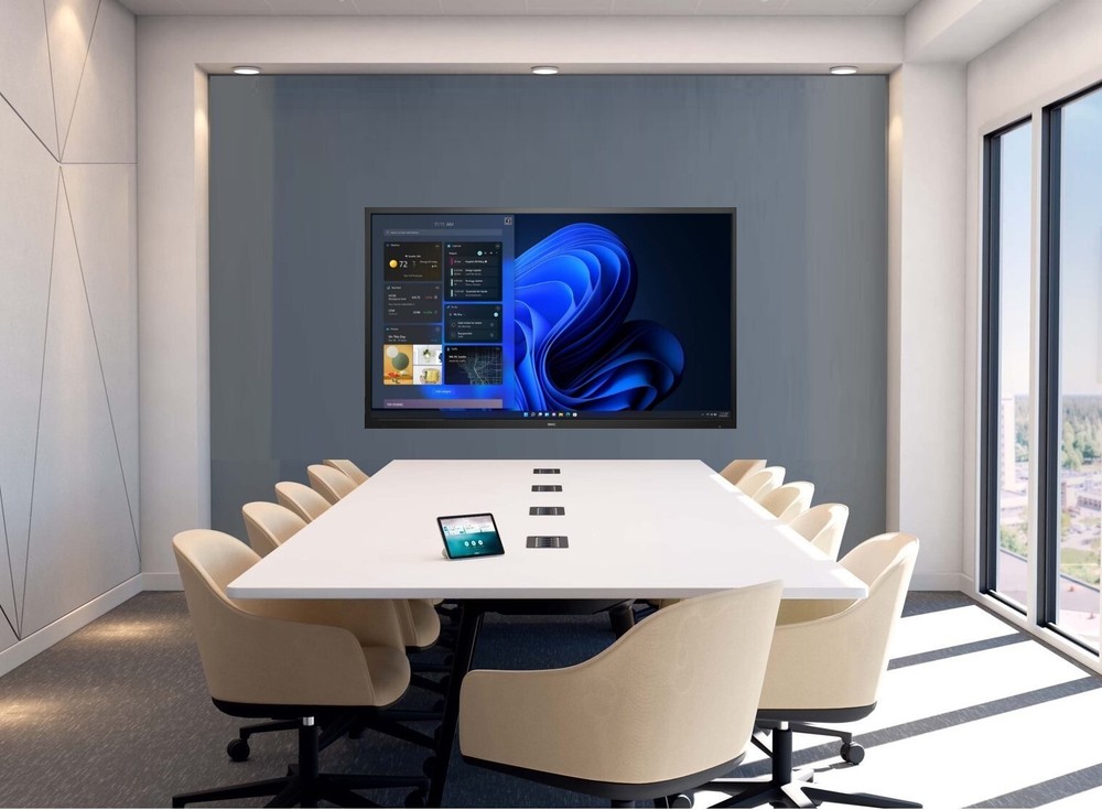 Dell 70" Smart board Interactive Whiteboard with Mobile Stand