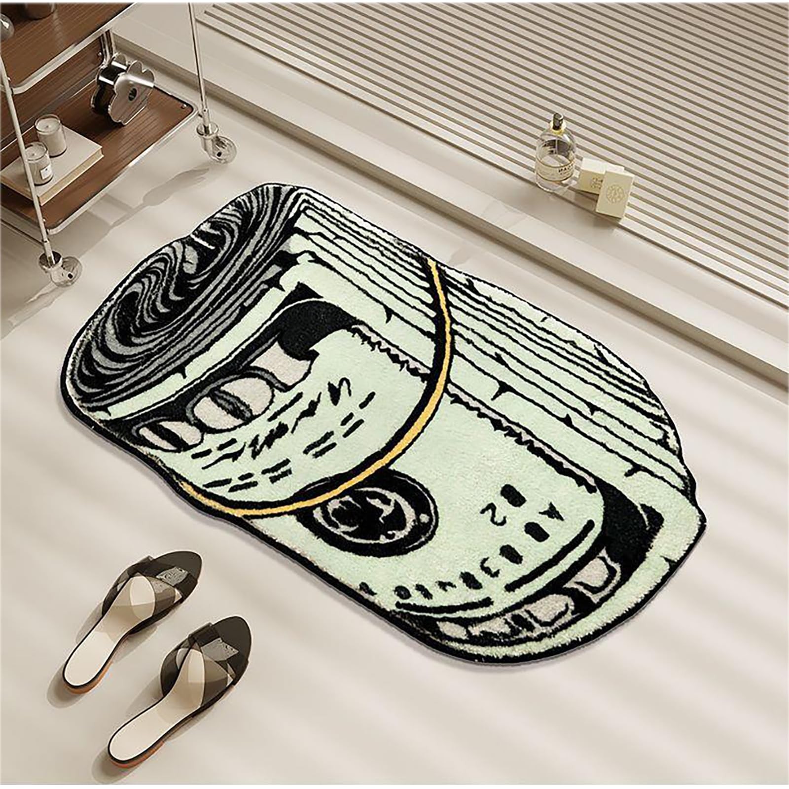 Money Rug, Money Rug for Bedroom, Money Rug 100 Dollar Bill, 100 Dollar Bill Rug