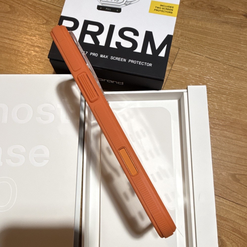 dbrand Prism 2.0 Screen Protector & Ghost CASE for iPhone 17 Pro Max