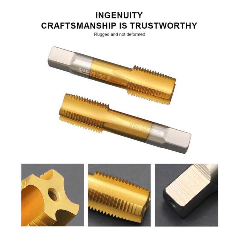 9/16 inch Crank Thread Tapping Device Universal Pedal Thread Tool
