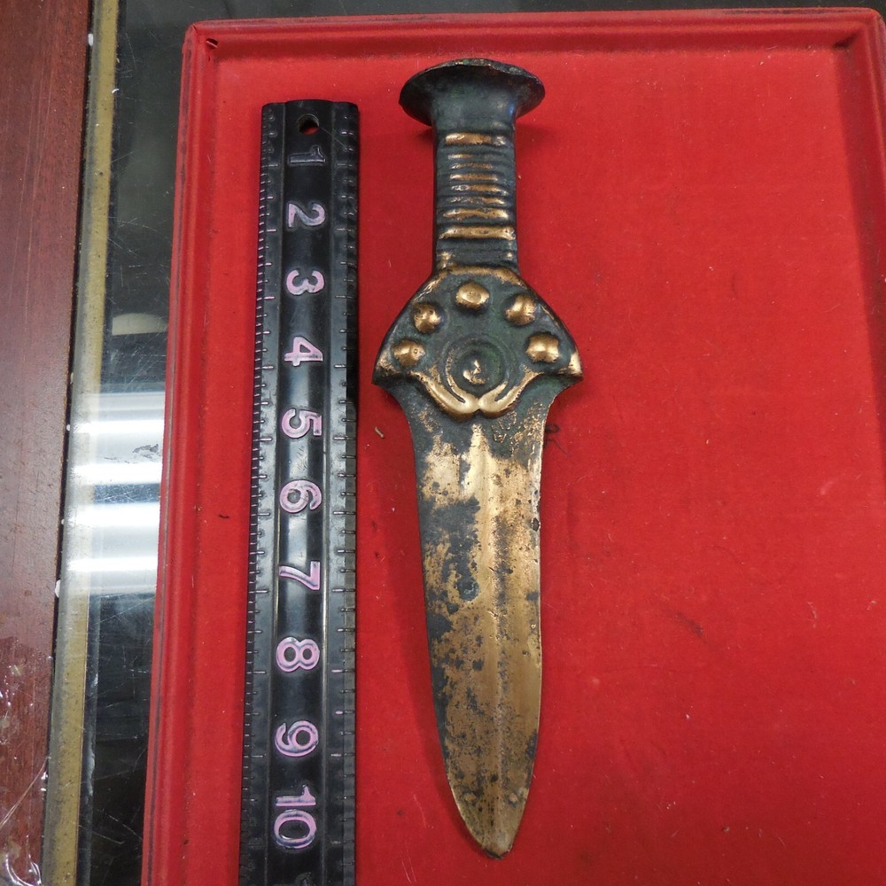 VINTAGE DANISH BRONZE DAGGER