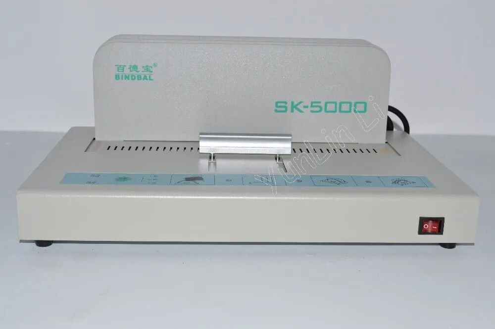Hot Glue Desktop Paper Binder Machine Binding Machine 50mm Paper Thickness
