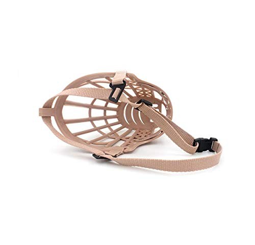 7pcs/Set Plastic Dog Muzzle, Anti Bite Adjustable Pet Basket, Dogs Training