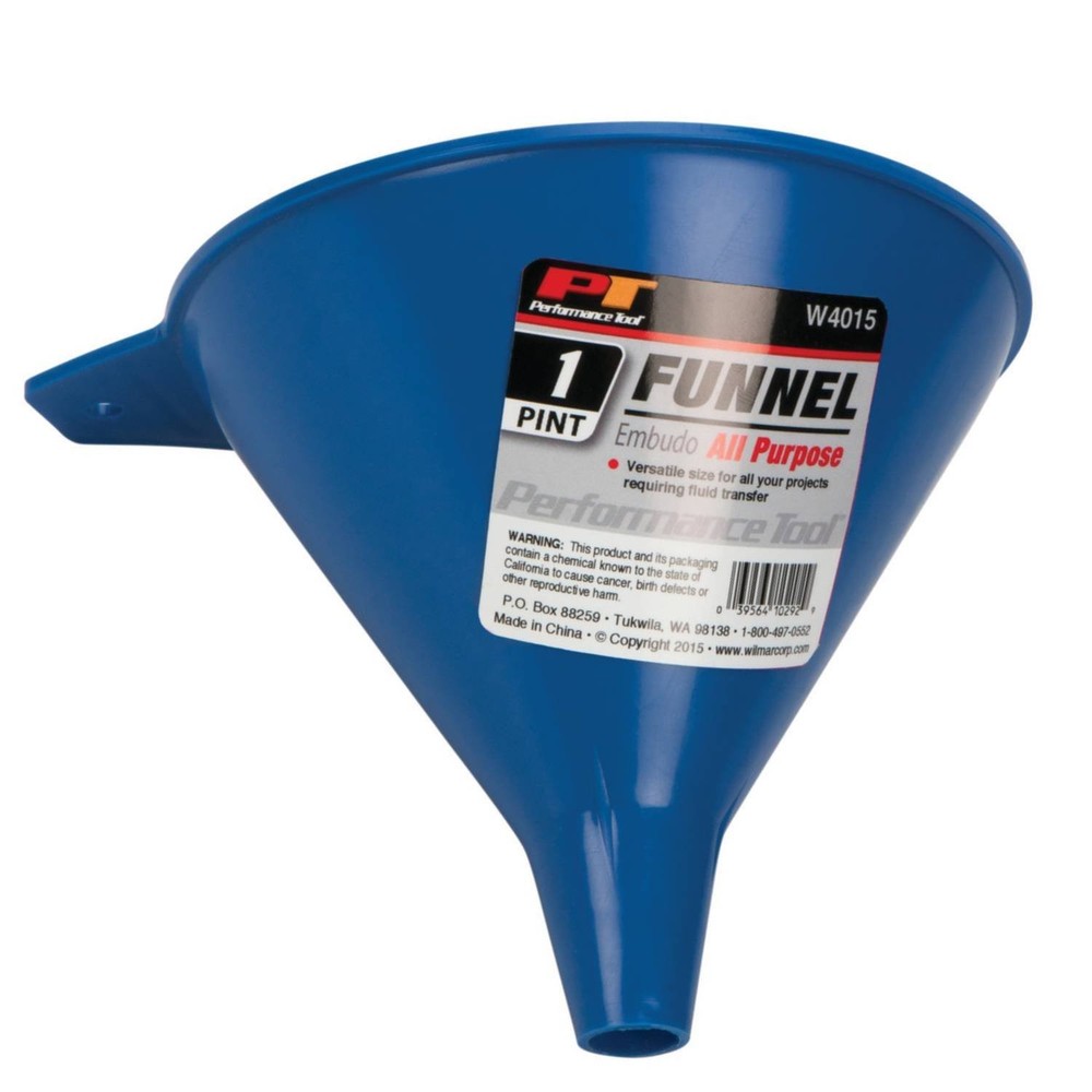Performance Tool W4015 All Purpose Funnel 1 pt.