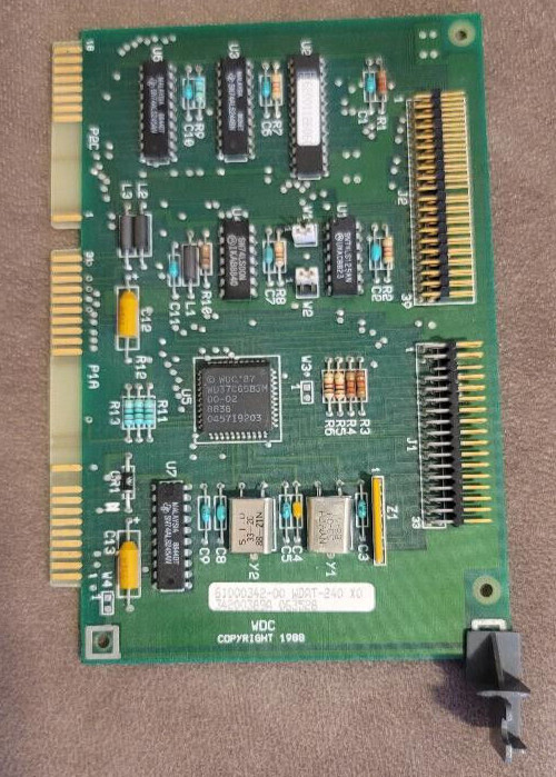 Western Digital 61-000342-00 PCB DISK CONTROLLER - 1988 Vintage