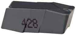 Iscar 500080GIP E Grade IC428, 5mm Cutting Width Carbide Grooving Insert 3mm ...