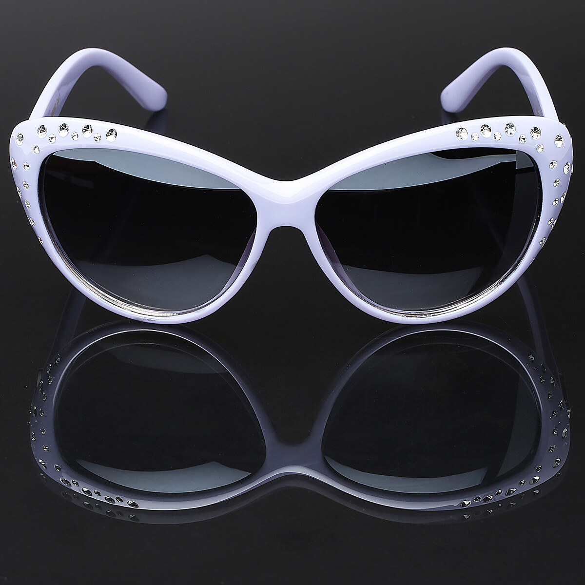 Cat Eye Kids Girls Rhinestone Fashion Ladies Sunglasses Children Youth Teen