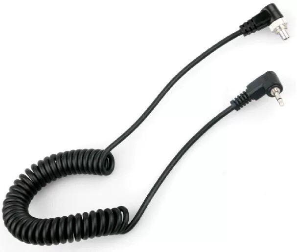 2.5mm to Male Camera Flash PC Sync Cord Cable for Studio Strobe Trigger Lighting