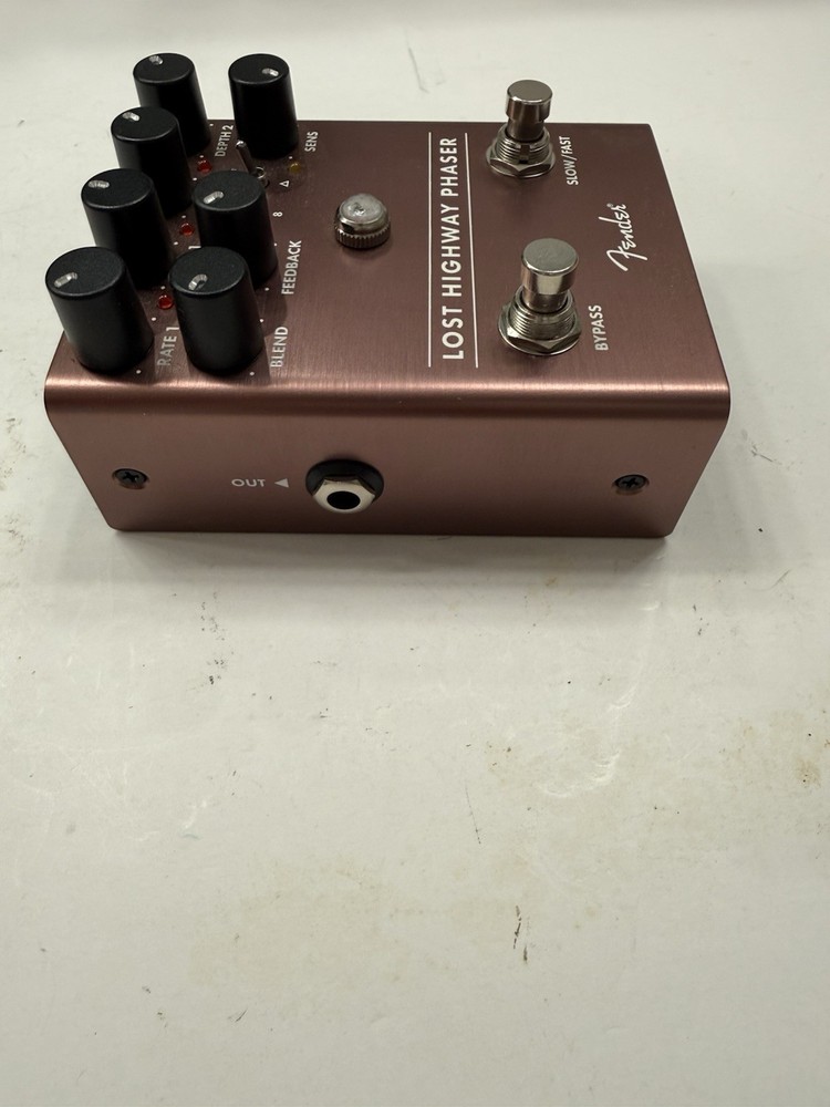 Fender Lost Highway Phaser Phase Shifter Guitar Effect Pedal