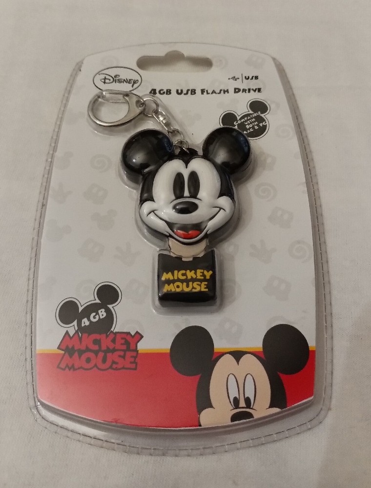 New Sealed 2013 Disney Mickey Mouse 4 USB Flash Drive