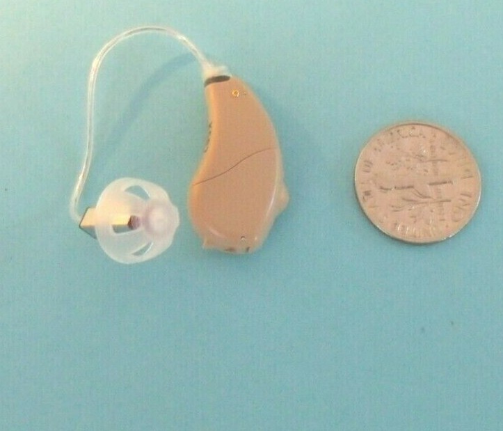 PROGRAMMABLE mini BTE HEARING AID RIGHT .4 PROGRAMS fit severe profound loss US