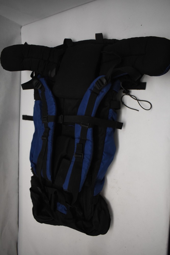Jansport Internal Frame Large Hiking Camping Backpack Blue/Grey/Black