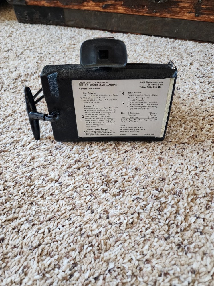 Vintage Polaroid Land Camera Super Shooter Plus Untested