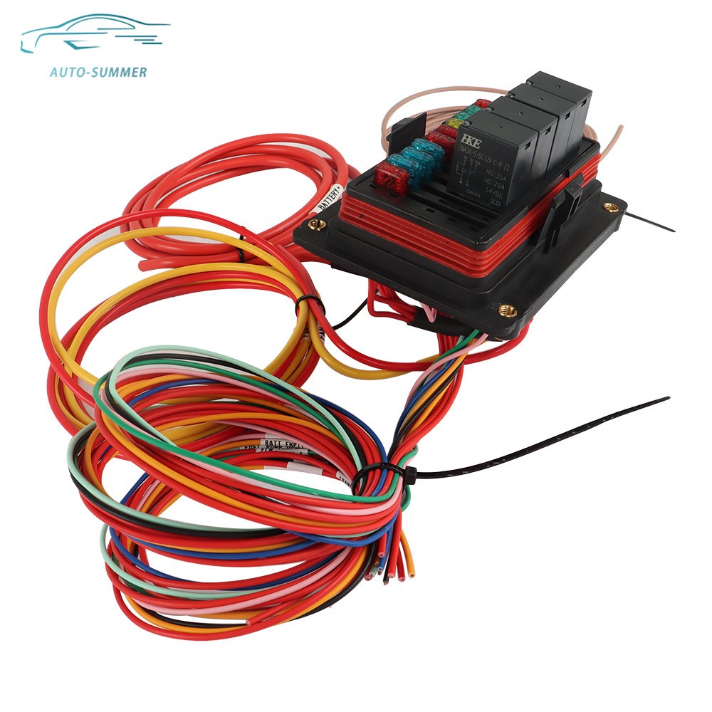 LS Swap Fuse Block Relays Stand Alone Harness box kit LSx 4.8 5.3 6.0 6.2 5.7