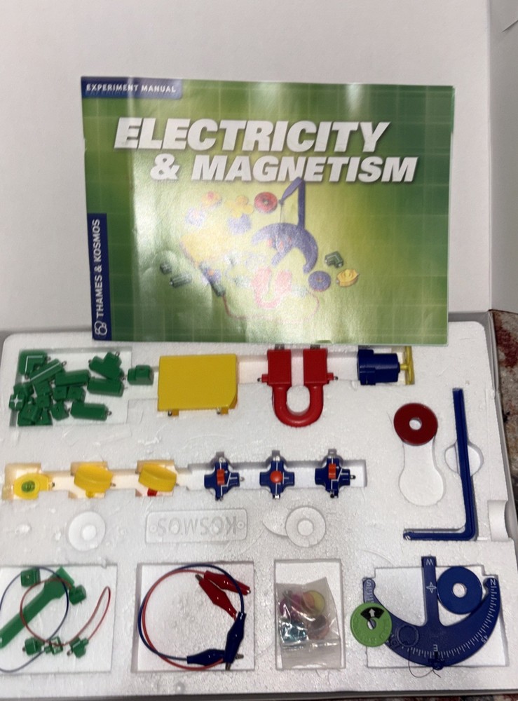 Thames & Kosmos Electronics Electricity And Magnetism Experiment ***NOT COMPLETE