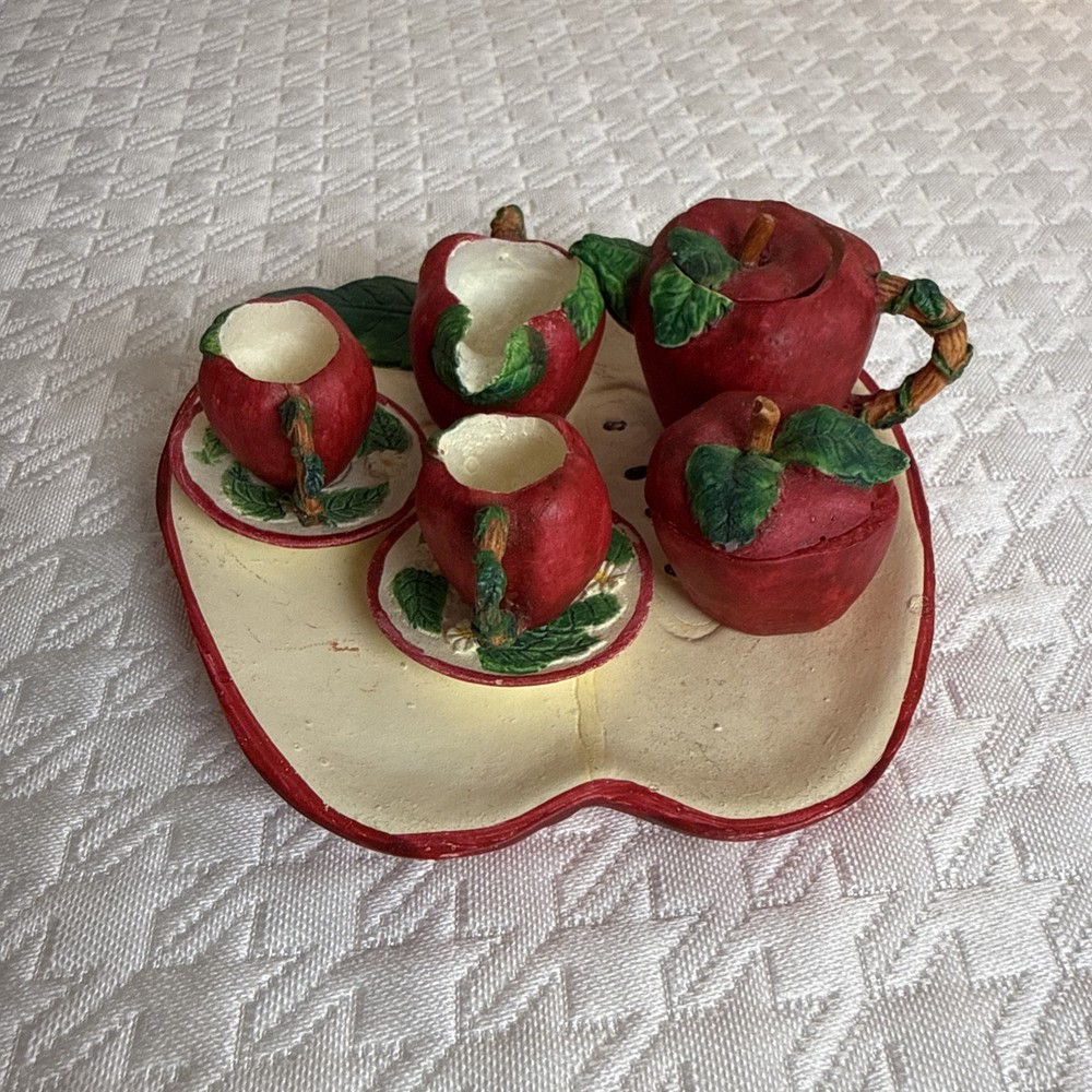 Mini apple tea sets