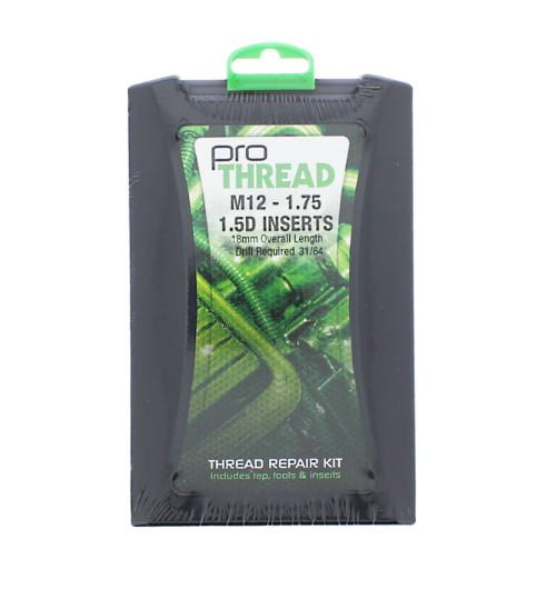 Pro-Thread Thread Repair Kit – SAE & Metric Sizes – Permanent Insert Fix