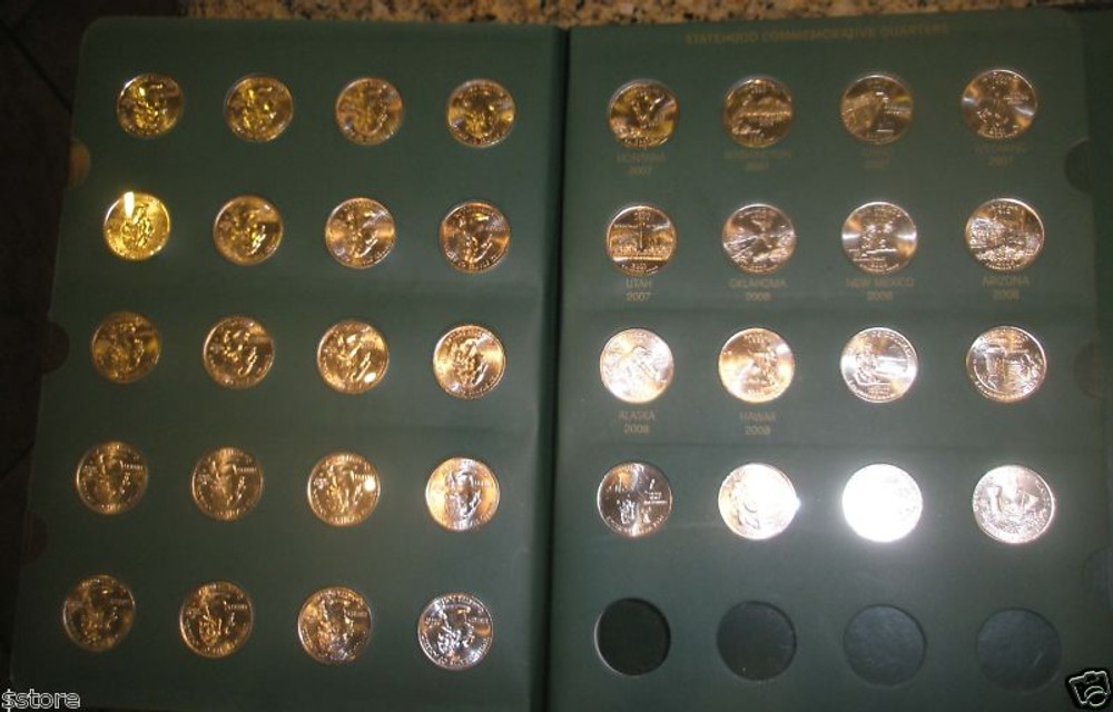 COMPLETE 112 STATE QUARTER COLLECTION w US TERRITORIES