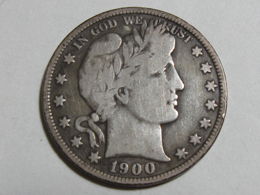 1900 Barber Half Dollar - #10763-1