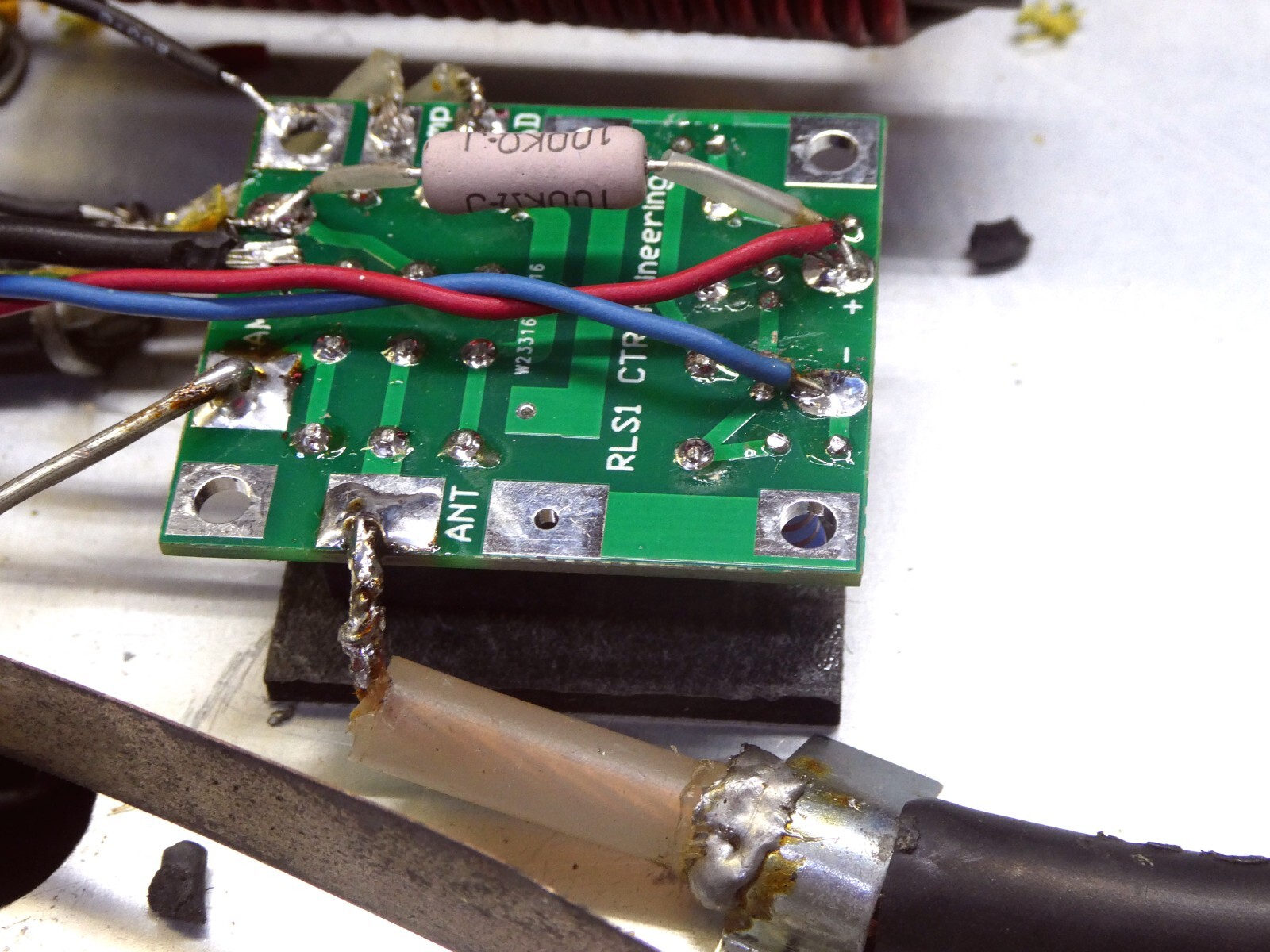 UnRS-220 Heathkit SB220 120Vdc antenna relay sequenced high speed replacement