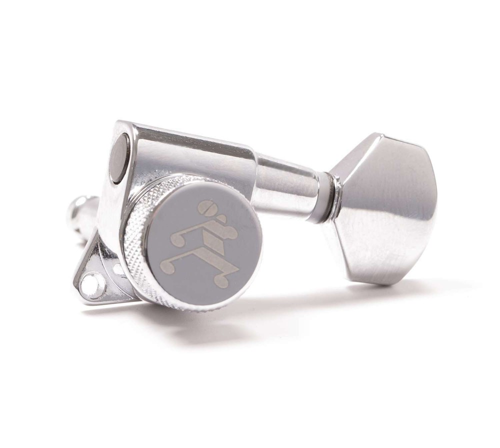 Genuine Tone Ninja 19:1 Locking Tuners, 3x3 set, Chrome