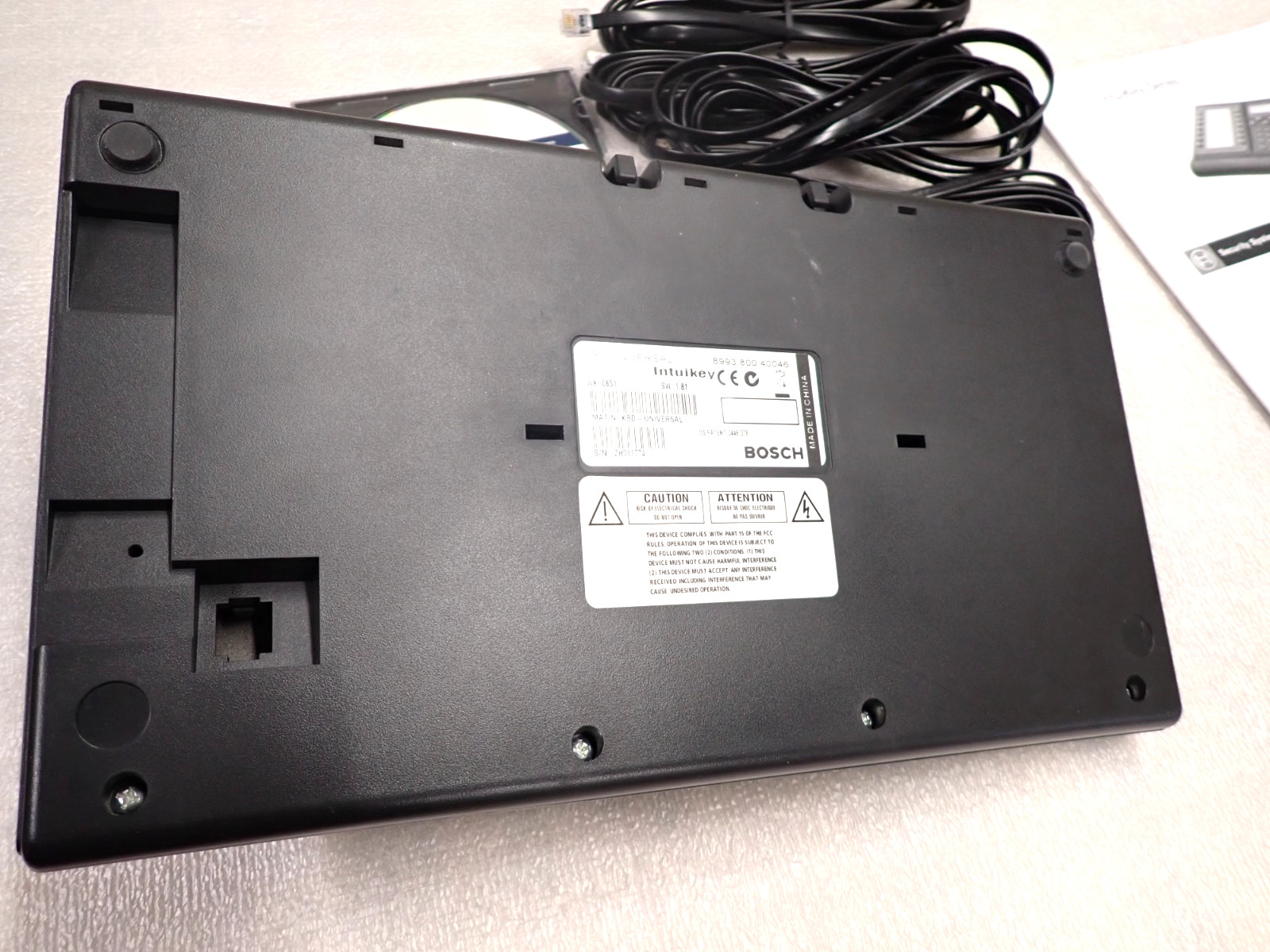 BOSCH INTUIKEY SERIES DIGITAL KEYBOARD KBD UNIVERSAL NEW