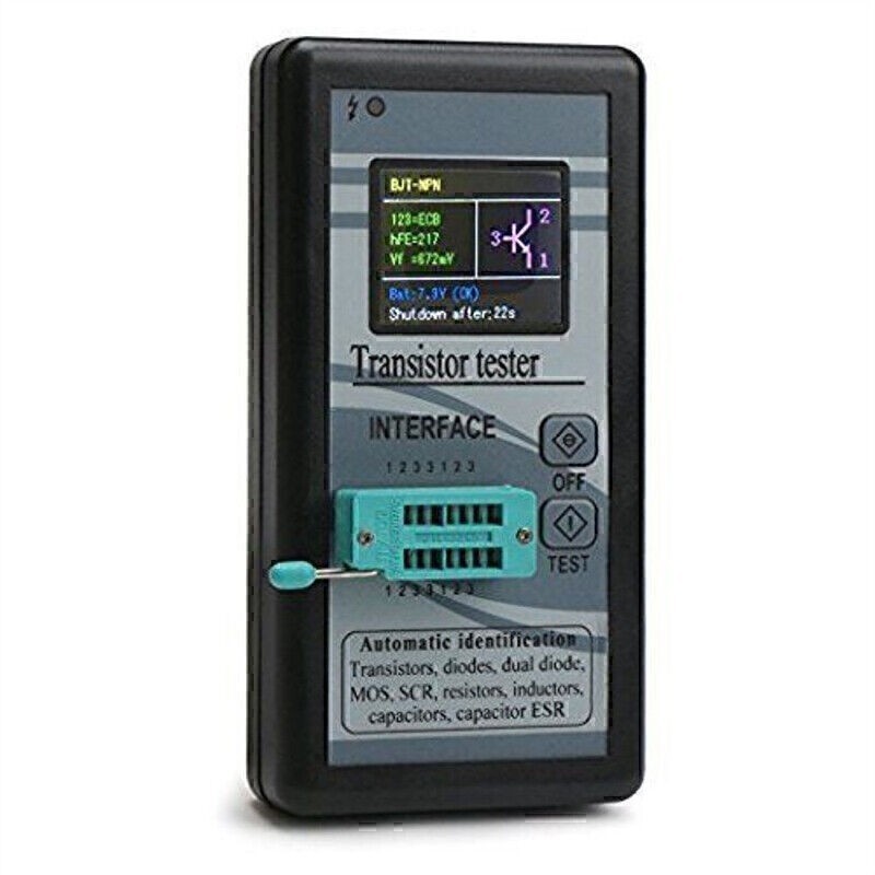 Digital Transistor Tester,M328 Multi-functional Capacitance Resistance Meter