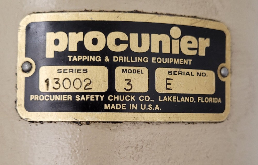 Procunier Model 3 Tapping Head