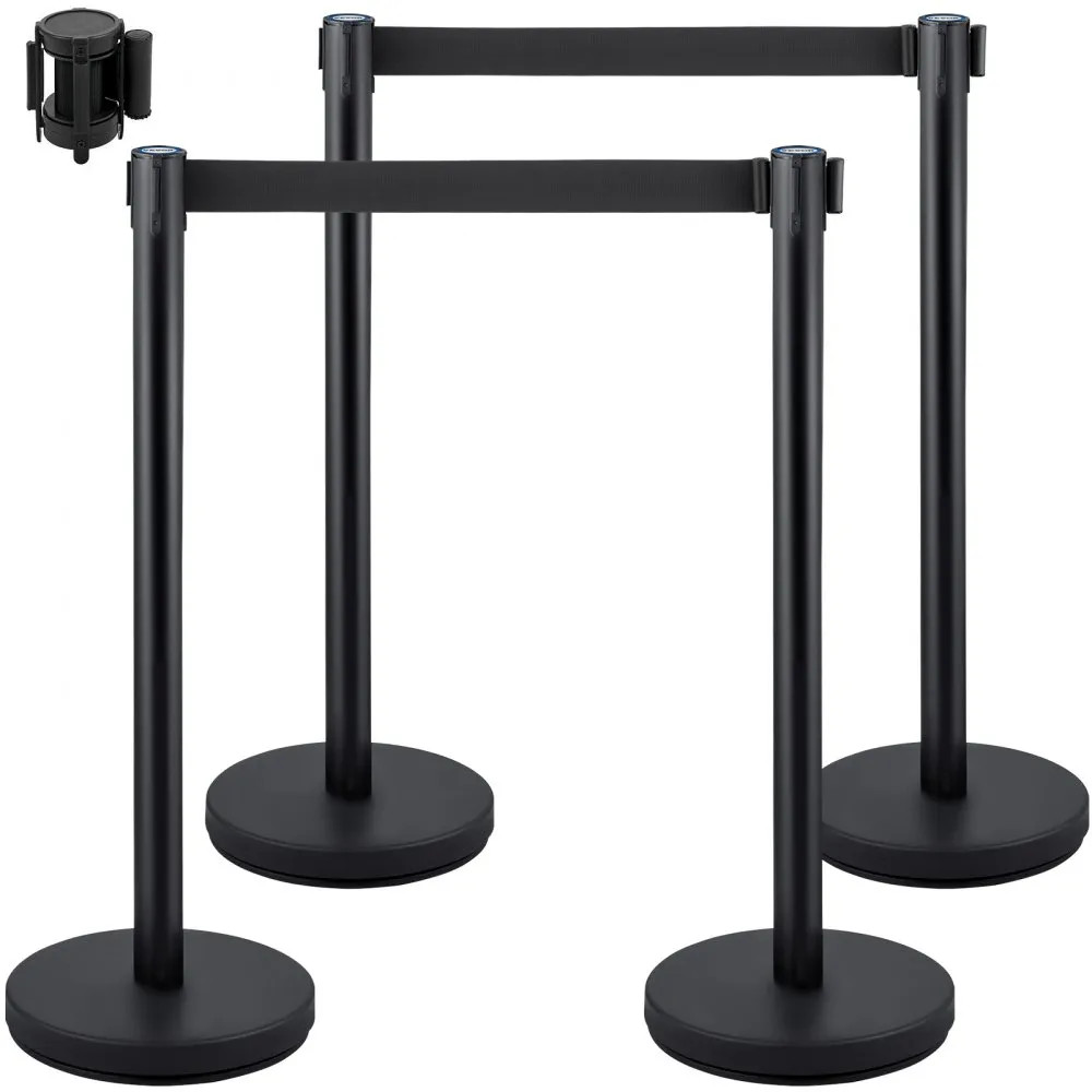 VEVOR Crowd Control Stanchions 4-pack