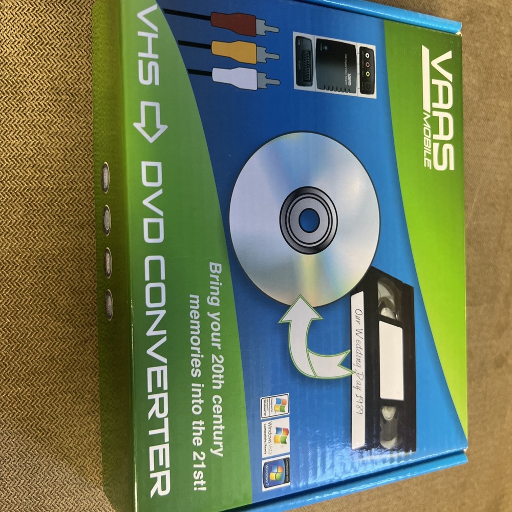 Vaas Mobile VHS to DVD Conversion Software & Hardware New