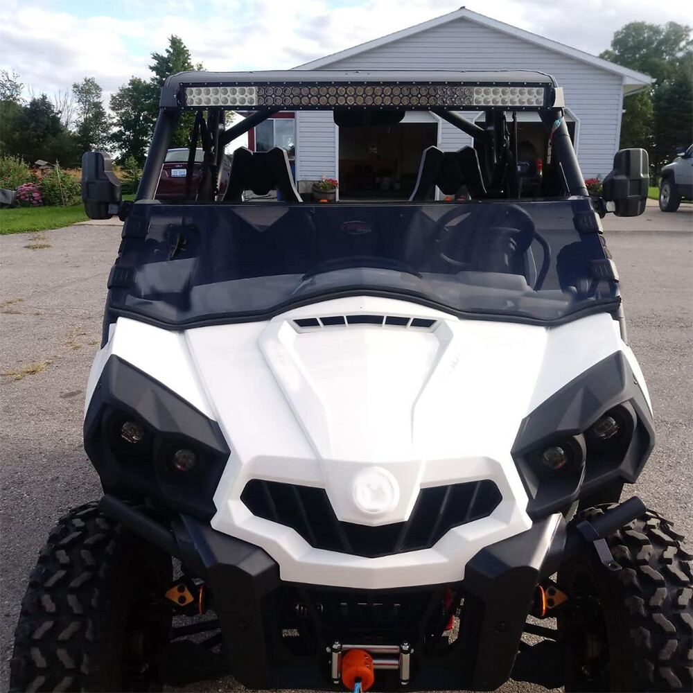 UTV Rear View Side Mirrors Set For Polaris Ranger RZR S XP Crew 570 800 900 1000