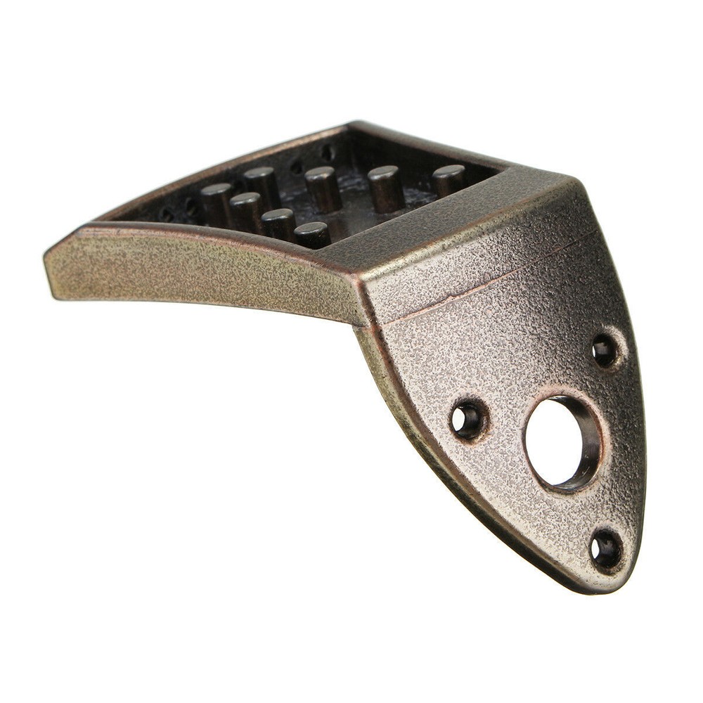 Bronze 8 String Mandolin Tailpiece Rectangle Guitar Instrument Accessories Part