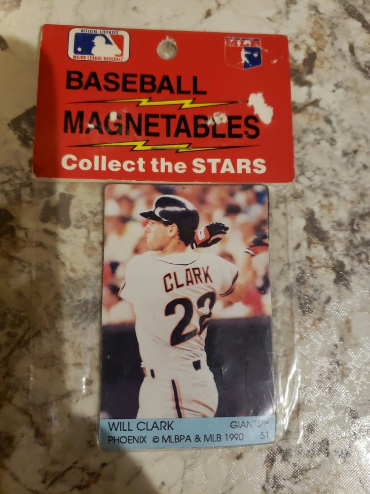 1990 Phoenix MLB Will Clark San Francisco Giants Magnetable