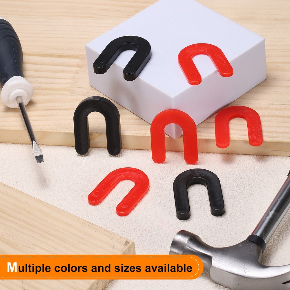 70 PCS Tile Leveling Spacers, 1/8" U Shape Tile Spacers Plastic Shims