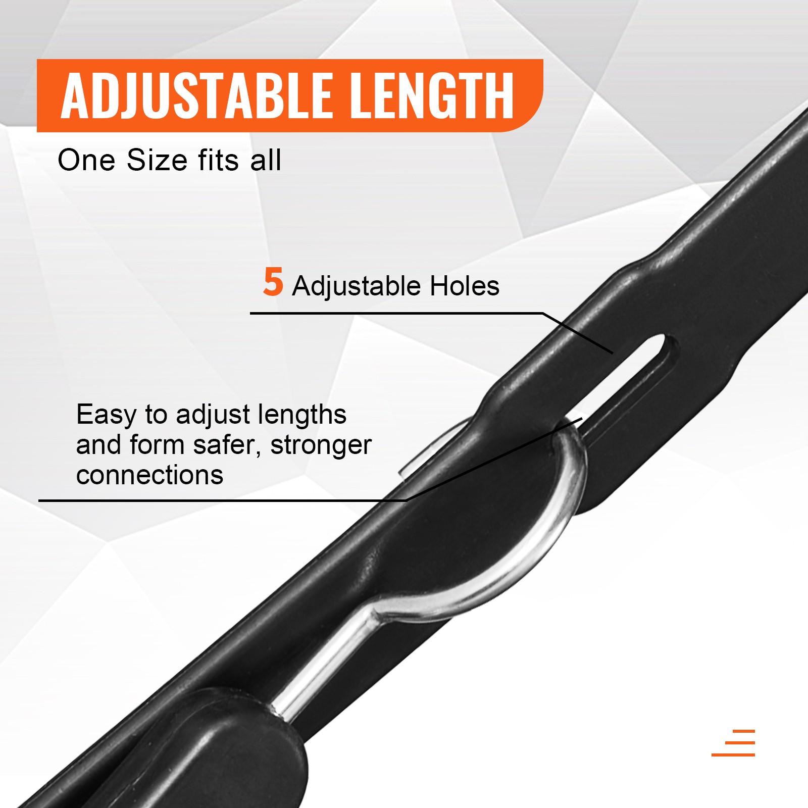 4 Pack 40" Bungee Straps Set Heavy Duty Rubber Bungee Cord w/Steel S-Hook