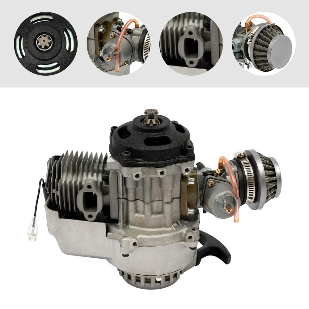 63CC 2 Stroke Gasoline Engine Motor 3HP Gasoline Single-Cylinder Engine